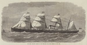 A White Star Line Screw Steam-Ship Adriatic Liverpooltól New Yorkig